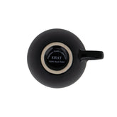 Real Gold Line Ceramic Tea Cups Set Of 6 - Black Gold Line, 200ml Each | Tea Cup Set Of 6 - Premium Ceramic Tea Set With Glossy Finish | Ceramic Tea Cup